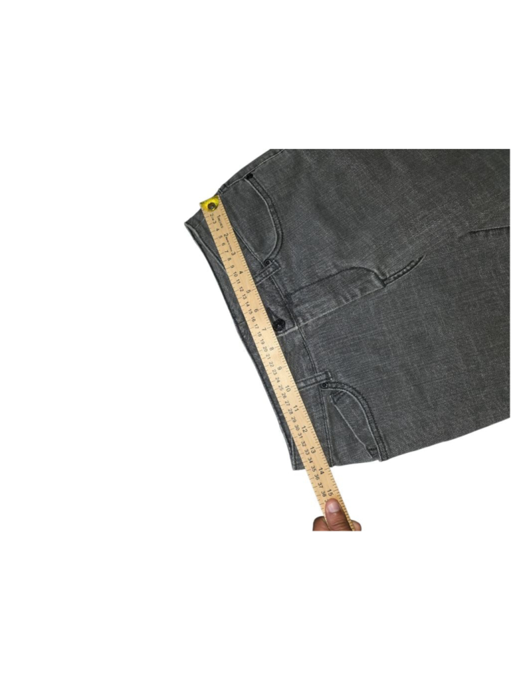Women's Chico's Gray Boot Cut Jeans Size 00 #52 - Picture 9 of 11